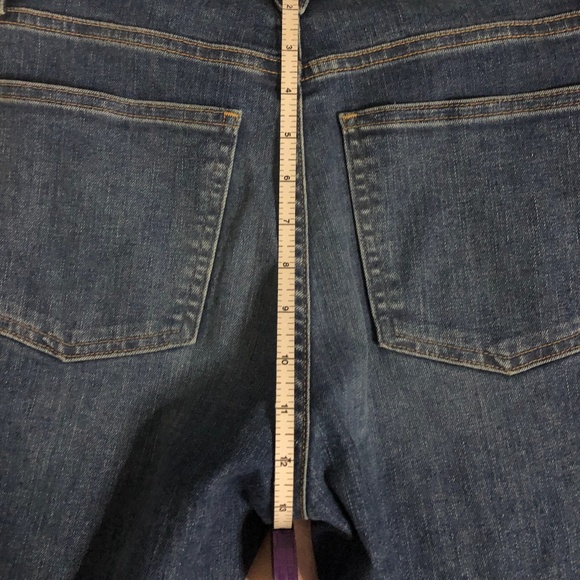 Veronica Beard High Rise Blue Jeans - Picture 9 of 12